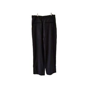 Terea By Andrea Pitter Wide Leg Pants Womens XXL Black Zip Office Career Dressy
